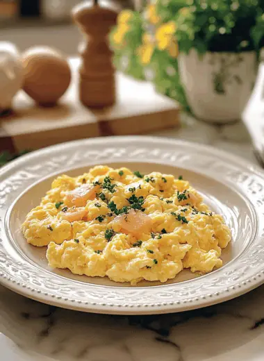Tangy Scrambled Eggs - Tangy Scrambled Eggs: Incredible and Delicious Breakfast Delight - greek yogurt recipes 2